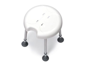 Drive Medical Duschhocker DELPHI PLUS mit Hygieneaussparung